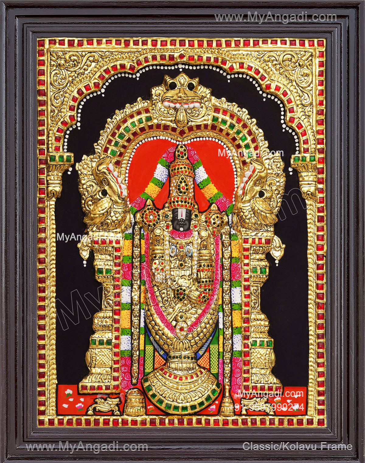 3D 5 Set Tanjore Paintings