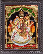 Saraswathi 3D Tanjore Painting
