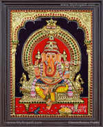 Ganapathi 3D Tanjore Painting