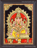 Ganesha Tanjore Painting