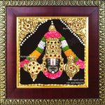 Balaji Face Tanjore Painting