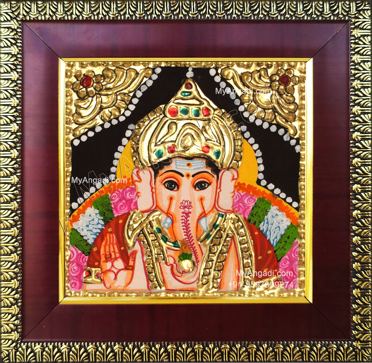 Ganesha Tajore Paintings