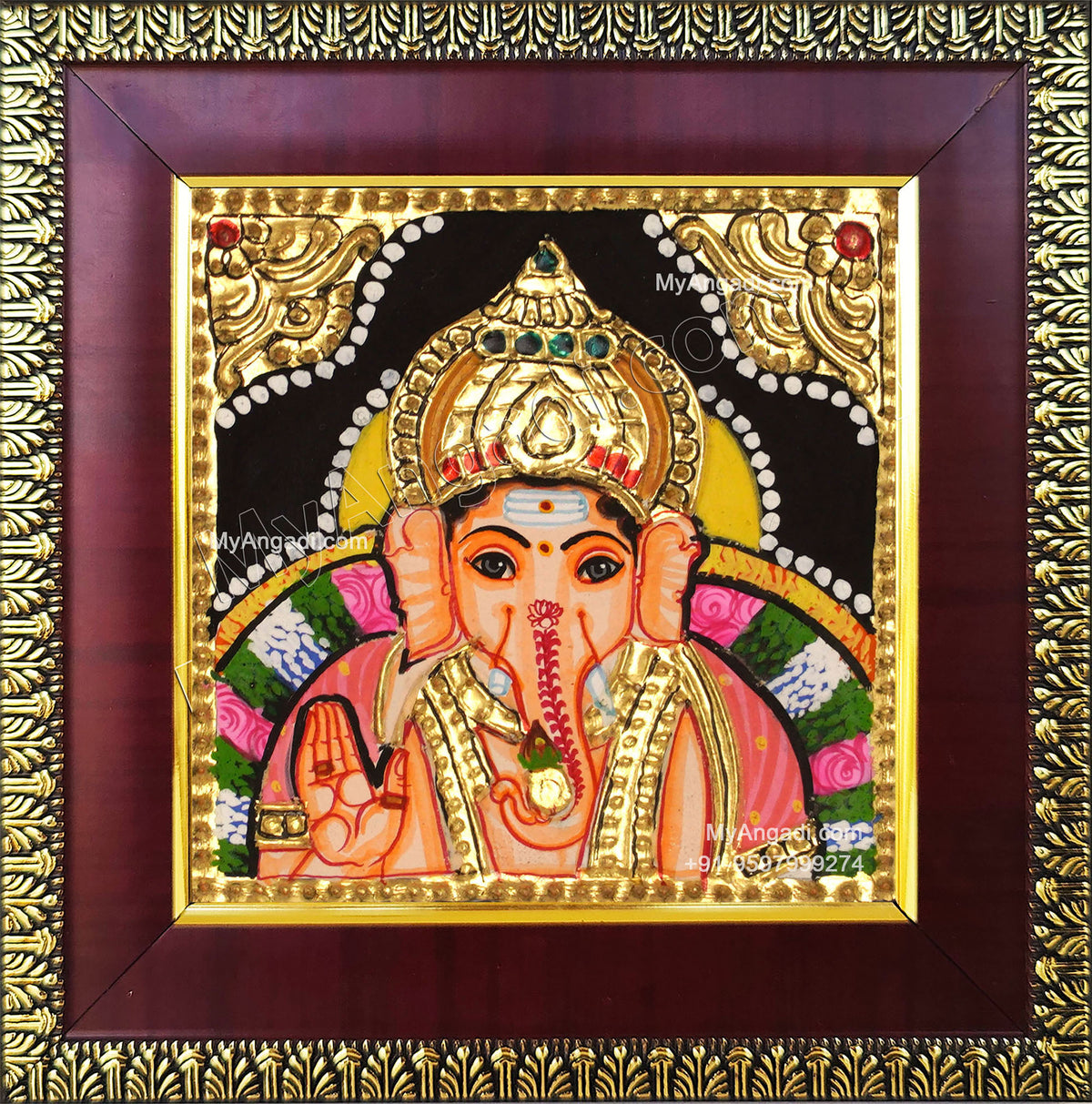 Vinayagar Tanjore Painting