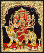 Durga Devi Tanjore Painting