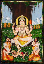 Dakshinamurthi Tanjore Painting