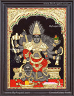 Sivalapuri Amman Tanjore Painting