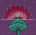 Lotus Canvas Painting
