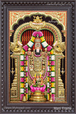 Balaji Lakshmi 3D Tanjore Painting