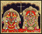 3D Balaji Thayar Tanjore Painting