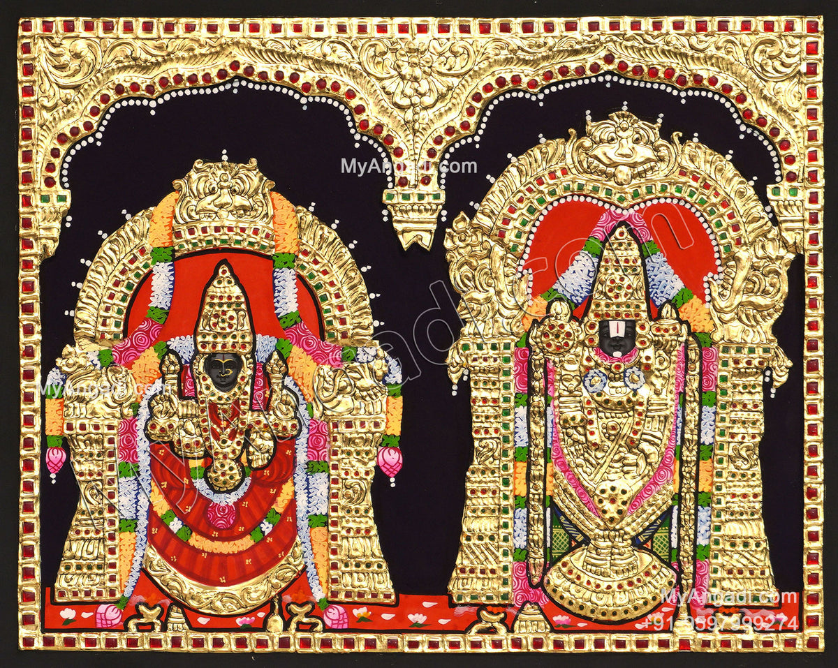 Balaji Thayar Tanjore Painting