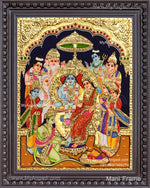 Ramar Pattabishekam Tanjore Painting