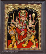 Durga Devi Tanjore Painting