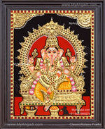 Ganesha Tanjore Painting