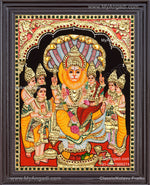 Lakshmi Narasimhar Tanjore Painting