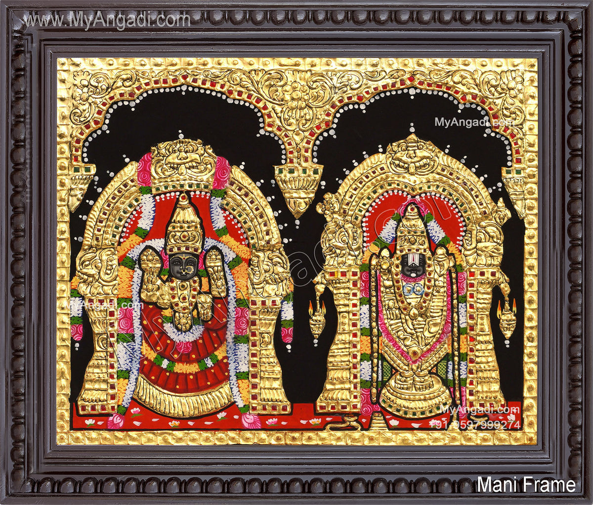 Balaji Thaayar Tanjore Painting