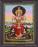 Renuka Devi3D Embossed Tanjore Painting