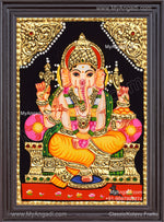 Ganesha Tajore Painting