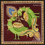 Peacock Tanjore Painting