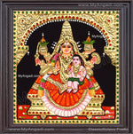 Santhana Lakshmi Tanjore Painting