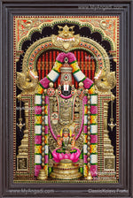 Balaji Lakshmi 3D Tanjore Painting