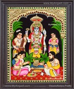 Sathya Narayana Tanjore Painting