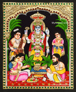 Sathya Narayana Tanjore Painting
