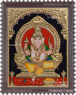 Ganapathi Tanjore Painting