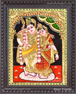 Kannan Rukmani Tanjore Painting