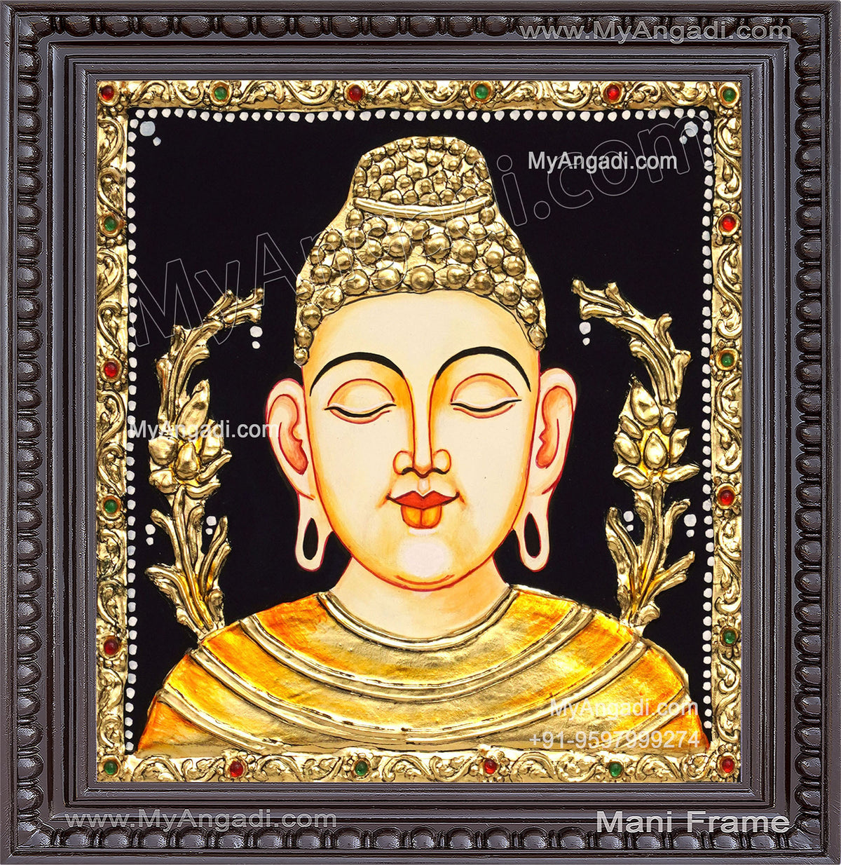 Buddha Tanjore Painting