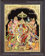 Ramar Pattabhisekam Tanjore Painting