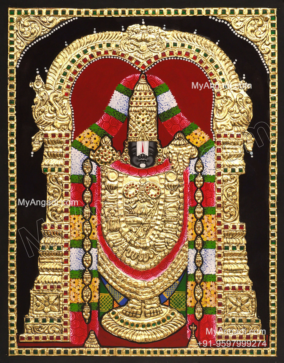 Perumal Tanjore Paintings