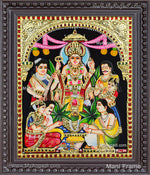 Sathya Narayana Tanjore Painting