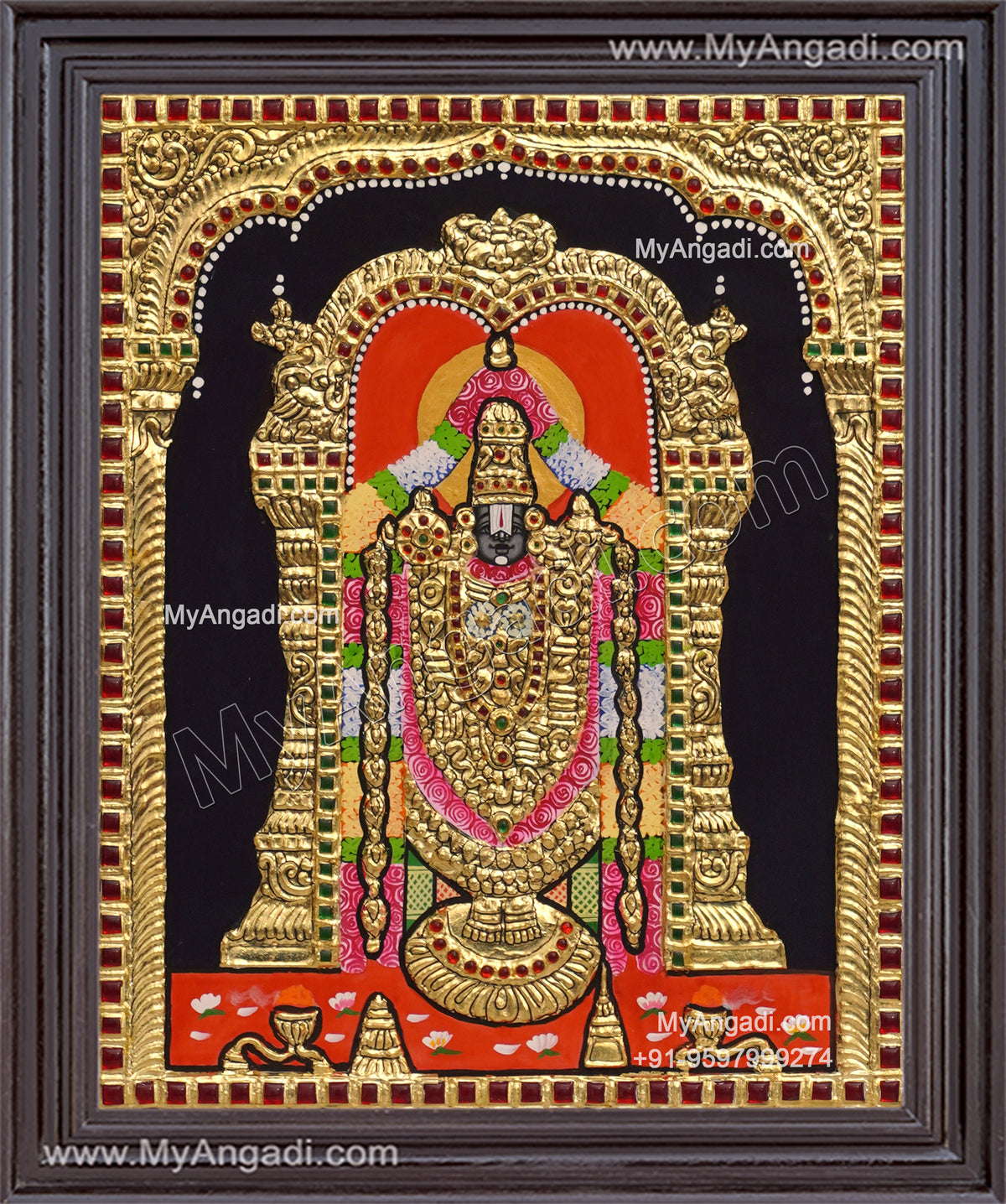 Balaji Tanjore Painting