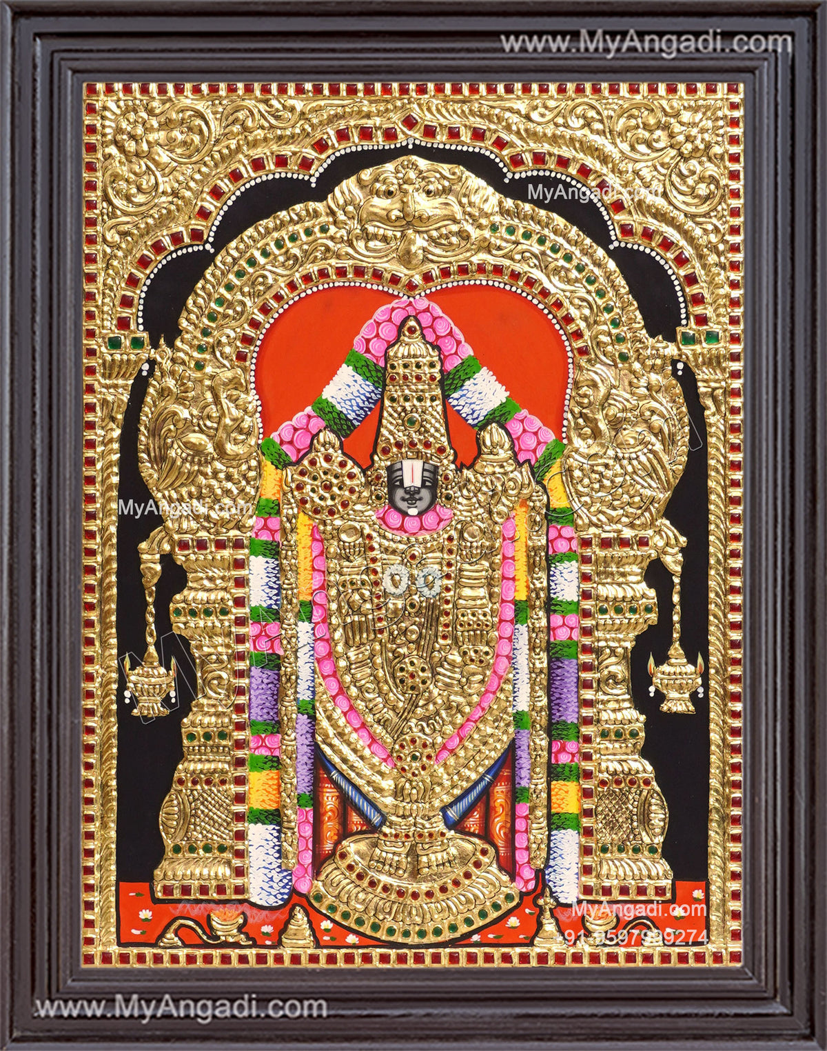 Balaji Tanjore Painting