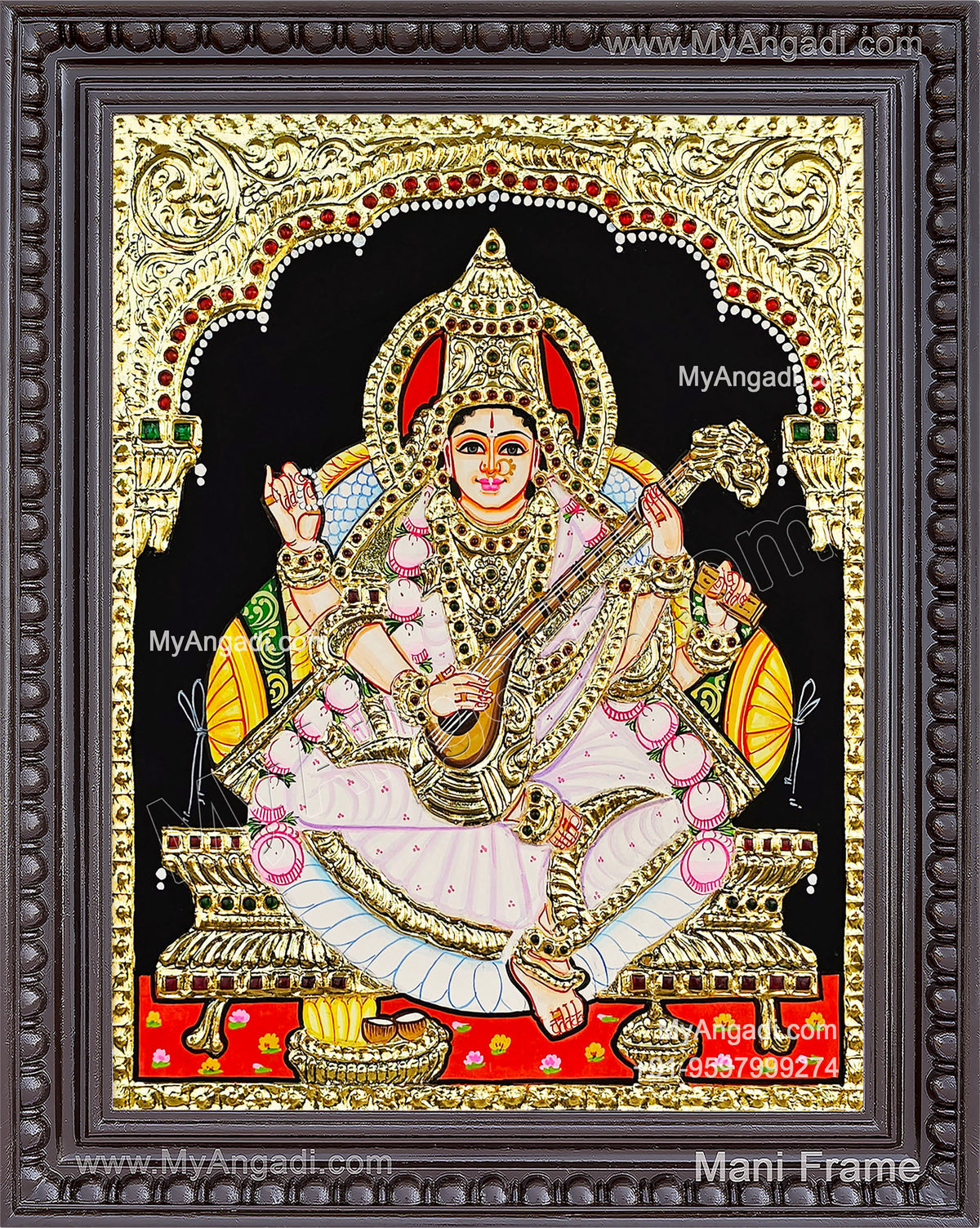 Saraswathi Tanjore Paintings