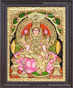 Aishwarya Lakshmi Tanjore Painting