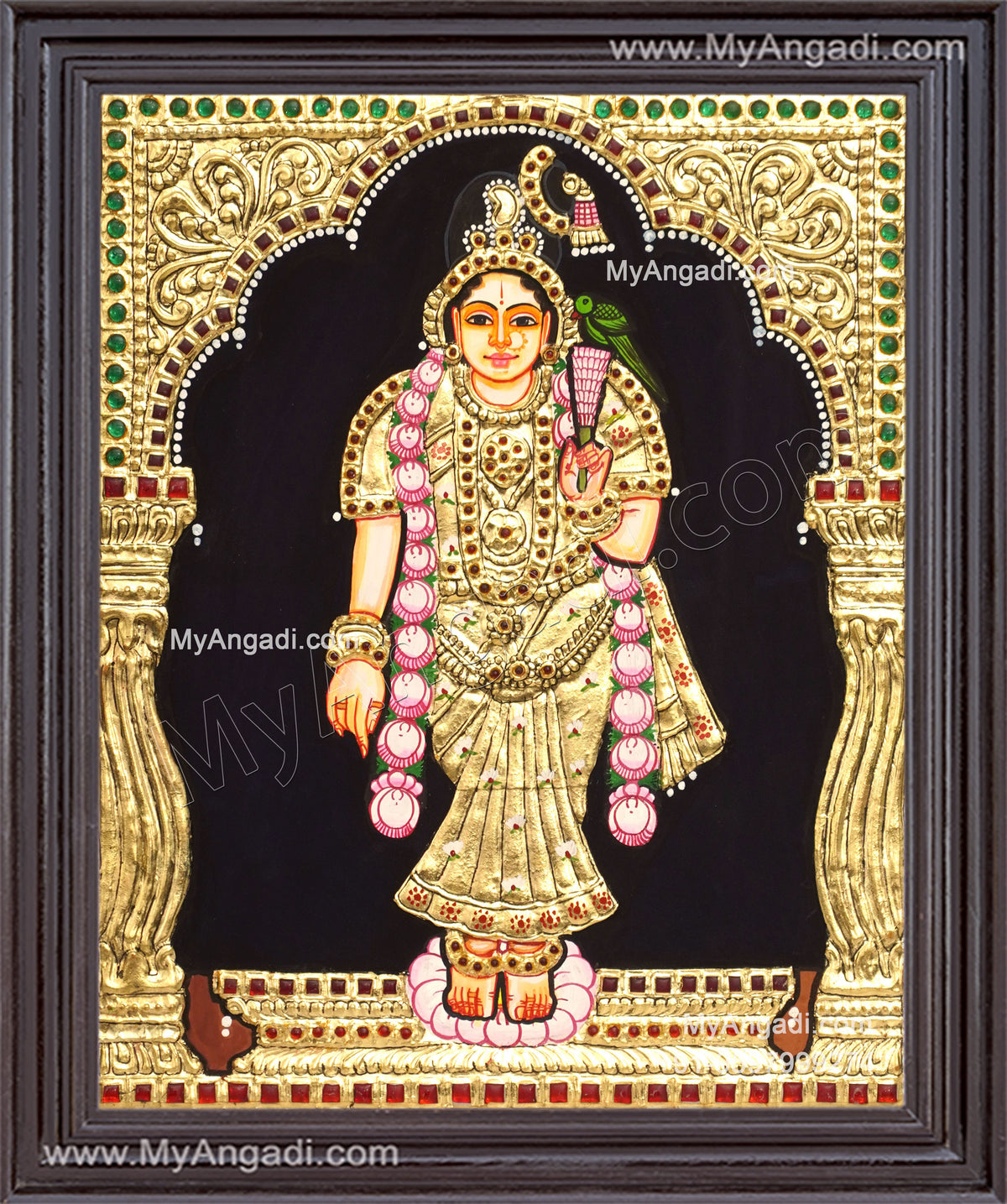 Aandal Tanjore Painting