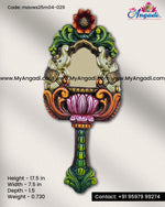 Decorative Elephant Hand Wall Mirror