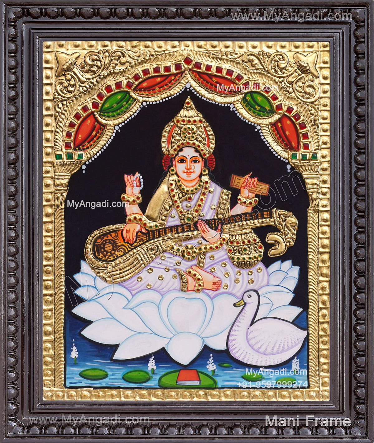 Saraswathi Tanjore Paintings