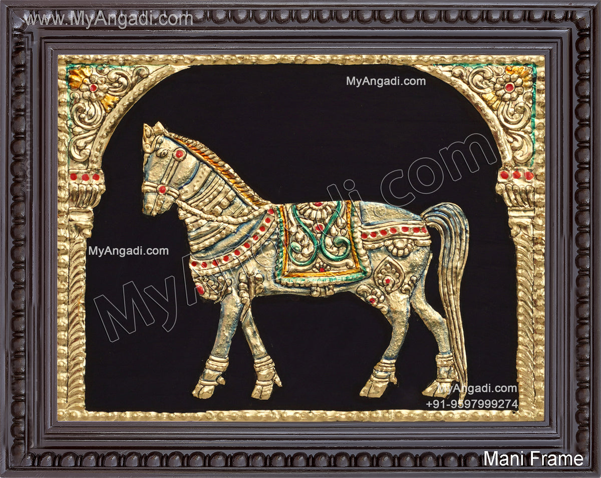 Horse Tanjore Painting