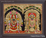 Balaji Padmavathy Thaayar Tanjore Painting