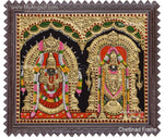 Balaji Padmavathy Thaayar Tanjore Painting