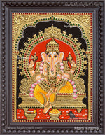Ganesha Tanjore Painting