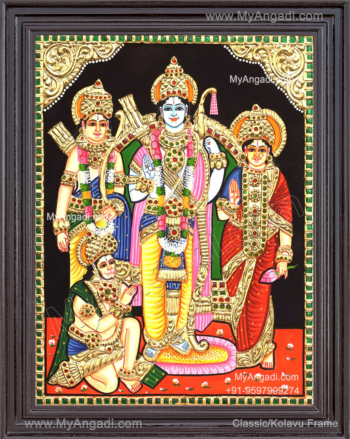 Ram Durbar Tanjore Painting