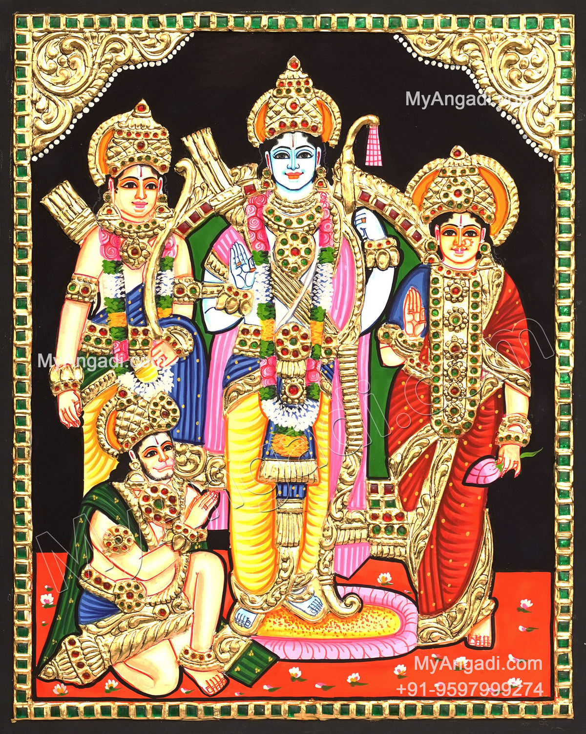 Ram Durbar Tanjore Painting