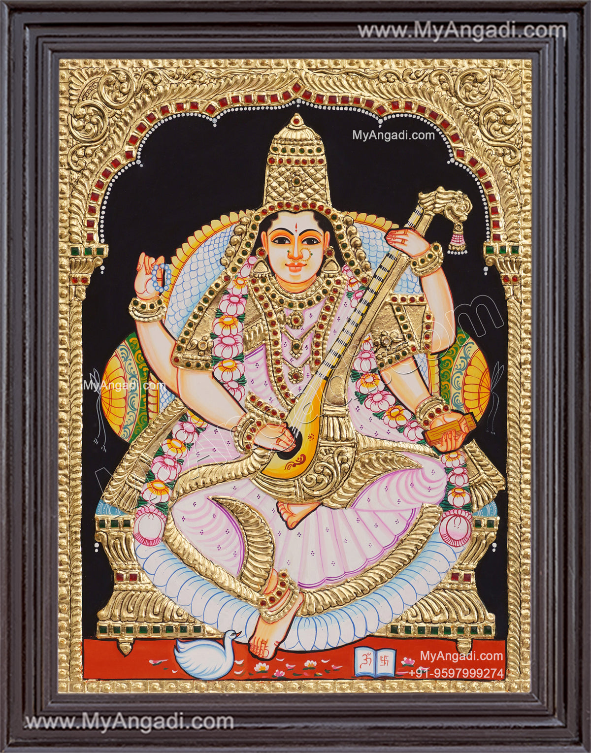 Saraswathi Tanjore Paintings