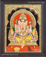Vinayagar Tanjore Painting