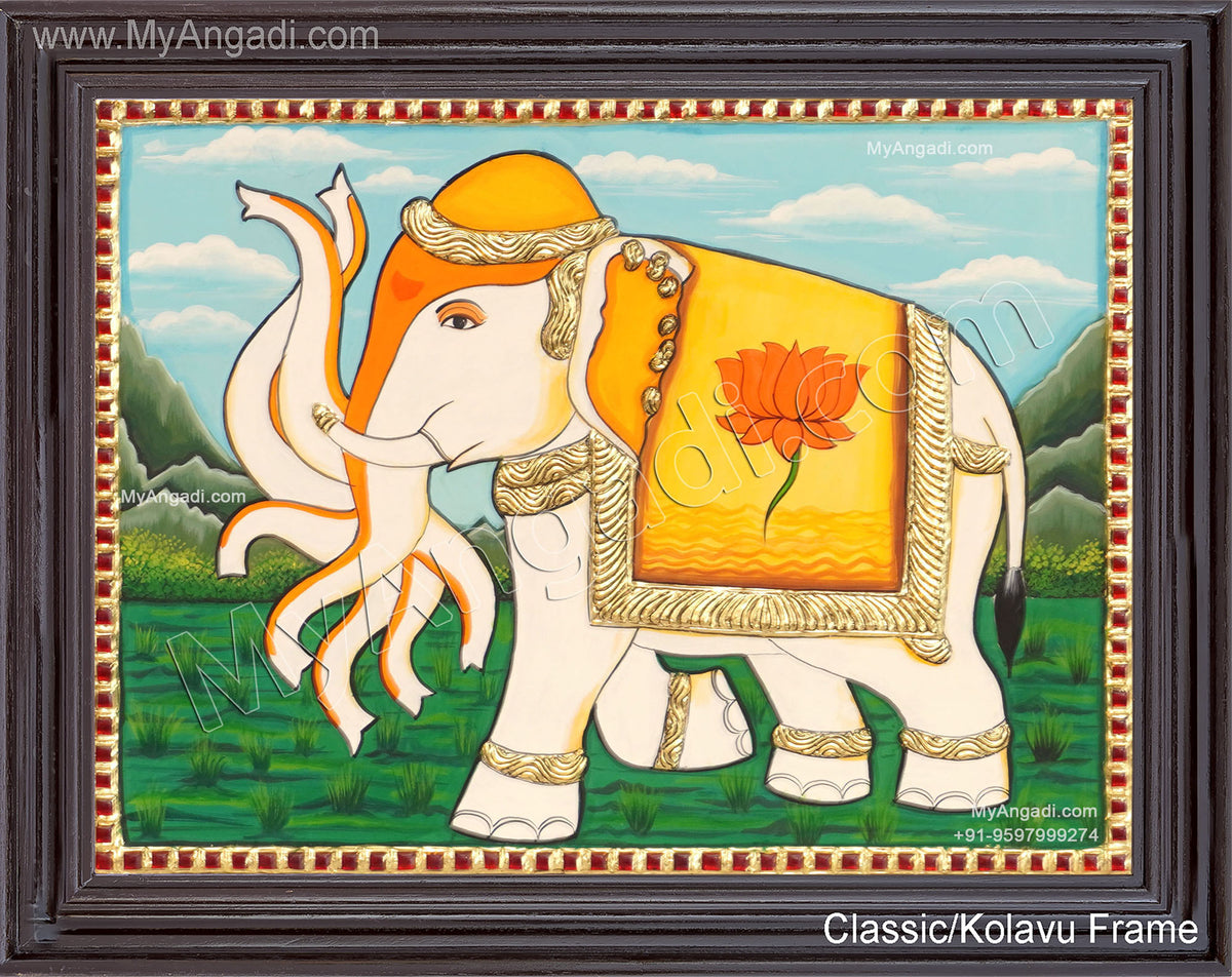 Iyravatham Tanjore Painting