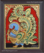 Peacock Tanjore Painting
