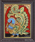 Peacock Tanjore Painting